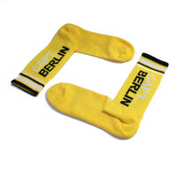 Capt. Berlin Crew Cut Socks Yellow White Black 40-43