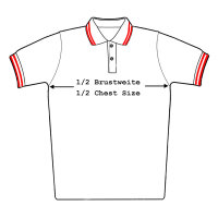 Capt. Berlin Polo-Shirt Black + Stripes White