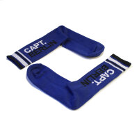 Capt. Berlin Crew Cut Socks Blue White Black